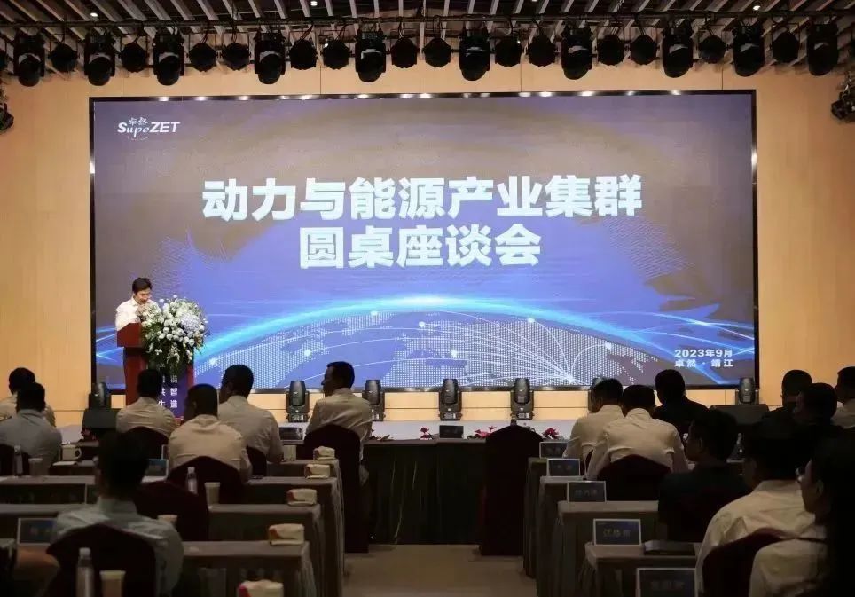 新能源 新动力 新未来|pg电子股份“动力与能源工业集群”圆桌座谈会顺遂召开